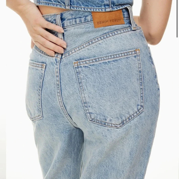 Denim Forum The Joni High Rise Loose 29L size 31 - Picture 2 of 5